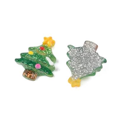 Christmas Series Cute Transparent Resin Decoden Cabochons