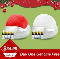 [BOGO] Air Purifier with 4 Essential Oil, Water Filter Air Washer For Home and Office, Essential Oil Aroma Diffuser With LED ...