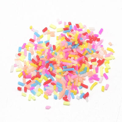 Handmade Polymer Clay Sprinkle Beads