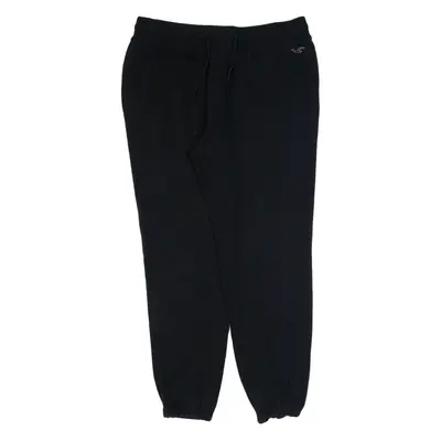 HOLLISTER Womens Joggers Black Tapered XL W34 L38