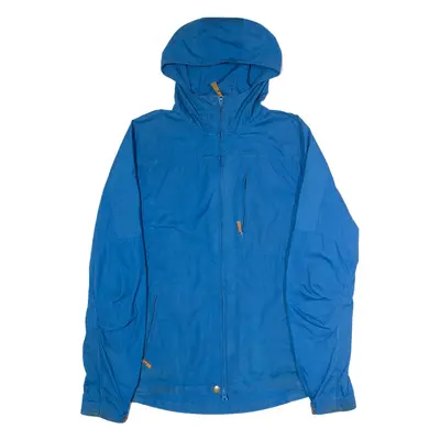 FJALLRAVEN Sten Mens Jacket Blue Hooded M