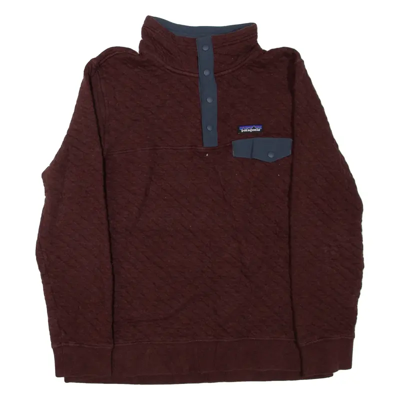 PATAGONIA Womens Pullover Jacket Maroon L