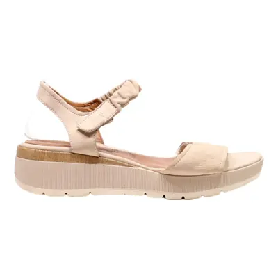 TAMARIS Strappy Sandals Beige Synthetic Womens UK 9