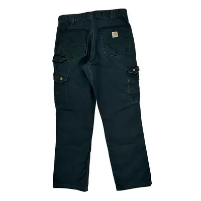 Carhartt Cargo Trousers - 33? Waist Black Cotton