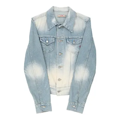 Take Two Denim Jacket - XS Blue Cotton Blend