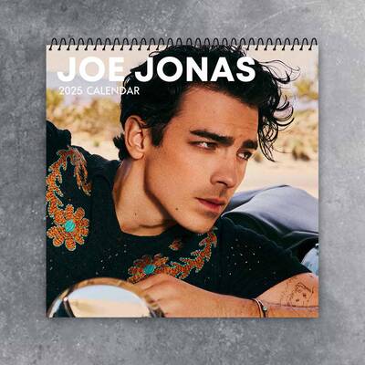 Joe Jonas Wall Calendar 2025 | Celeb 2025 Calendar | Disney Channel Movie |jonas Brother Pop Rock Music Brand | Gift For Chri...