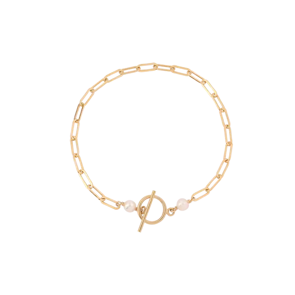 Billie Bracelet Gold | Size: 7.5 in