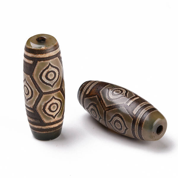 Tibetan Style dZi Beads