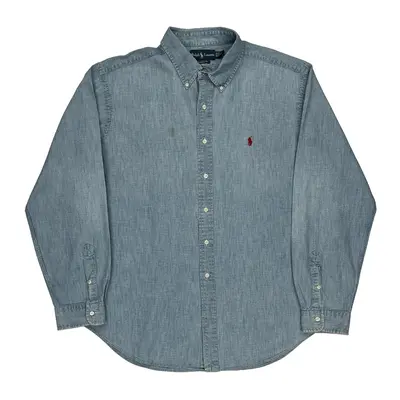 Ralph Lauren Denim Shirt - 2XL Blue Cotton