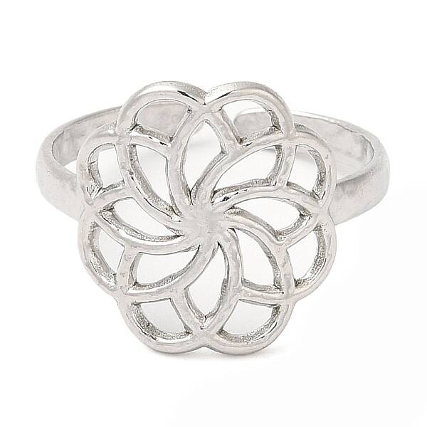 Non-Tarnish 304 Stainless Steel Open Cuff Rings