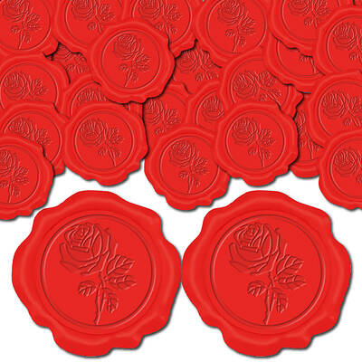 Adhesive Wax Seal Stickers