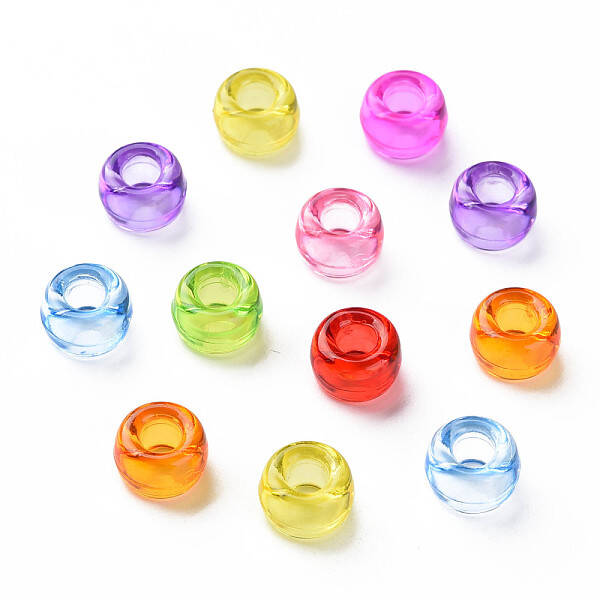 Transparent Acrylic Beads