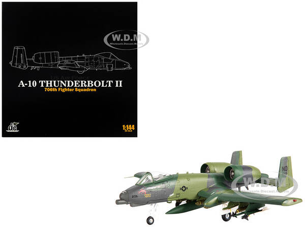 Fairchild Republic A-10 Thunderbolt II Attack Aircraft 23rd Tactical Fighter Wing, 706th Fighter Squadron, Operation Desert ...