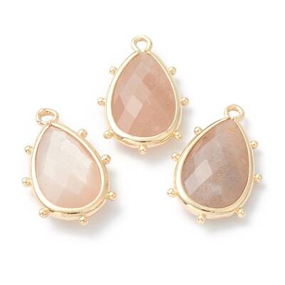 Natural Sunstone Pendants