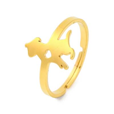 201 Stainless Steel Adjustable Ring for Women