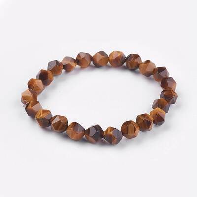 Natural Tiger Eye Stretch Bracelets