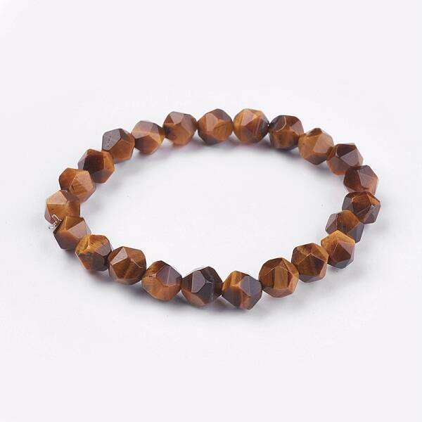 Natural Tiger Eye Stretch Bracelets