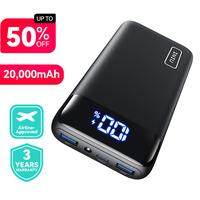 INIU 20000mAh Power Bank, 22.5W  Fast Charging Portable Charger USB C in & Out  PD 3.0+QC 4.0 LED Display Phone Battery Pack ...