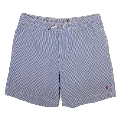 POLO RALPH LAUREN Boys Casual Shorts Blue Striped L W28