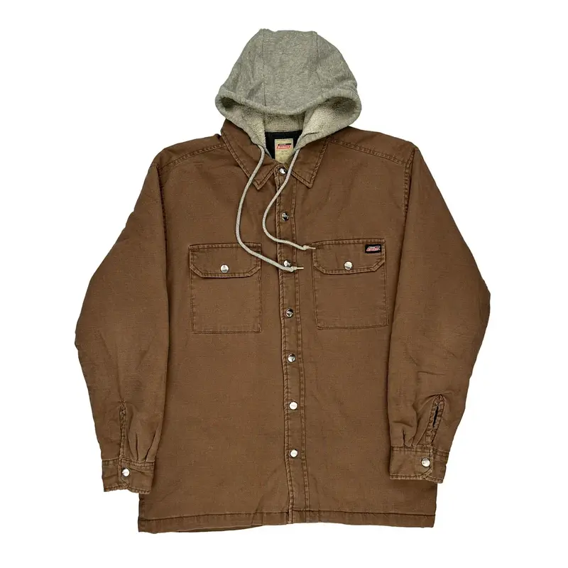 Dickies Jacket - Medium Brown Cotton Blend