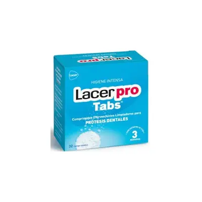 Lacer Protabs denture cleaning tablets 32 pcs.