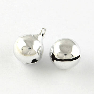 PVD Vacuum Plating Brass Bell Charms Pendants