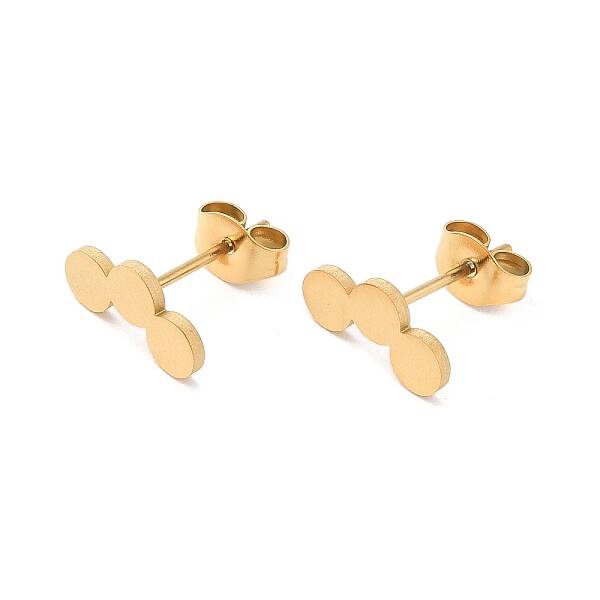 304 Stainless Steel Stud Earrings