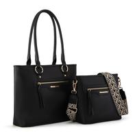 Montana West 2Pcs Handbags Sets for Women Large Tote Bags Cute Crossbody Purses