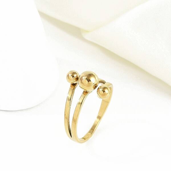 Ion Plating(IP) 304 Stainless Steel Finger Ring