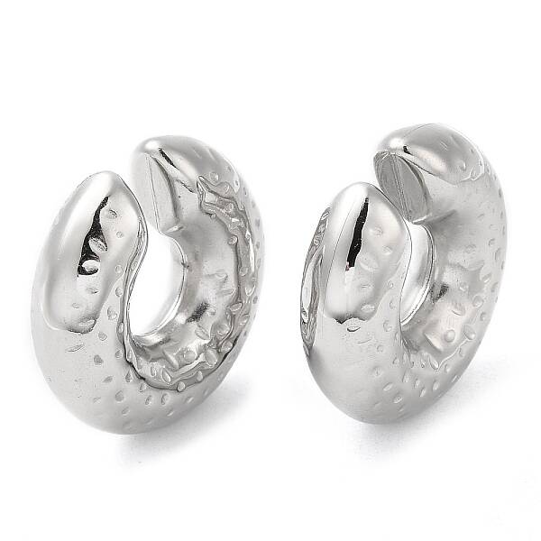 Non-Tarnish 304 Stainless Steel Cuff Earrings