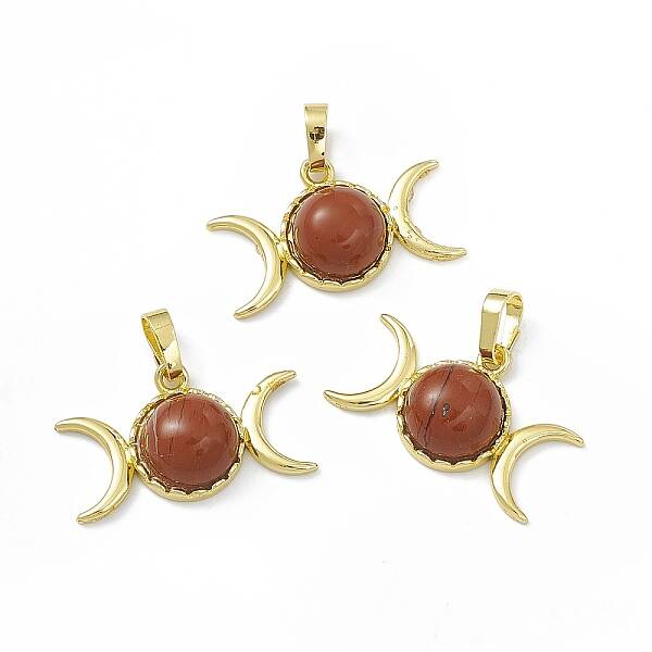 Natural Red Jasper Pendants