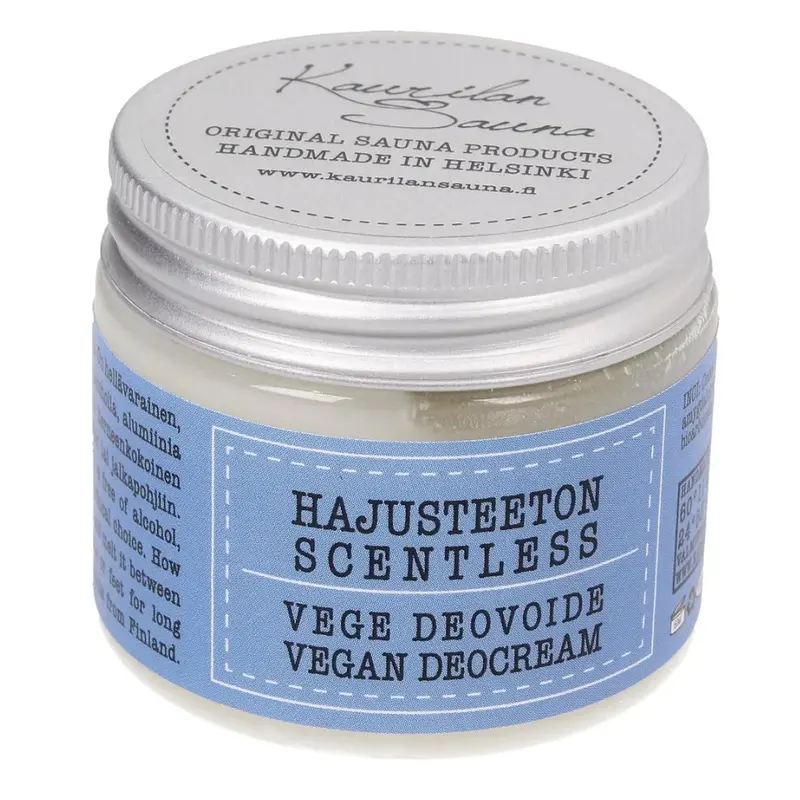 Kaurilan sauna Vegan Fragrance Free Deodorant Cream (50ml)