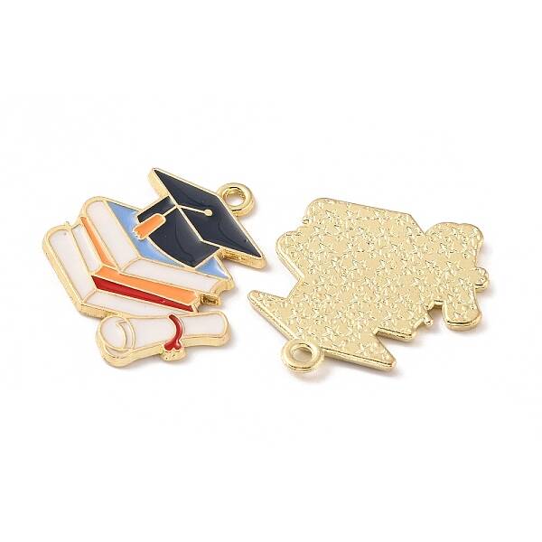 Study Supplies Theme Alloy Enamel Pendants