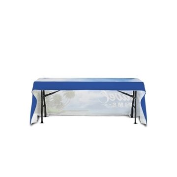 1 Custom DisplaySplash 6' Open Back Table Throw - ...