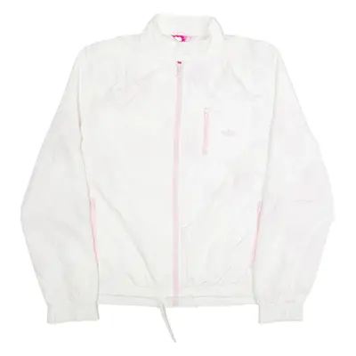 ADIDAS Mesh Lined Womens Coach Jacket White S