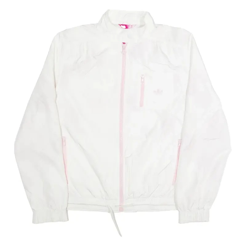 ADIDAS Mesh Lined Womens Coach Jacket White S