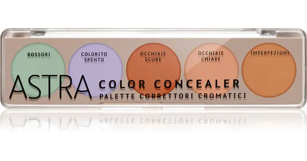 Astra Color Concealer Palette Chromatic Correctors 01