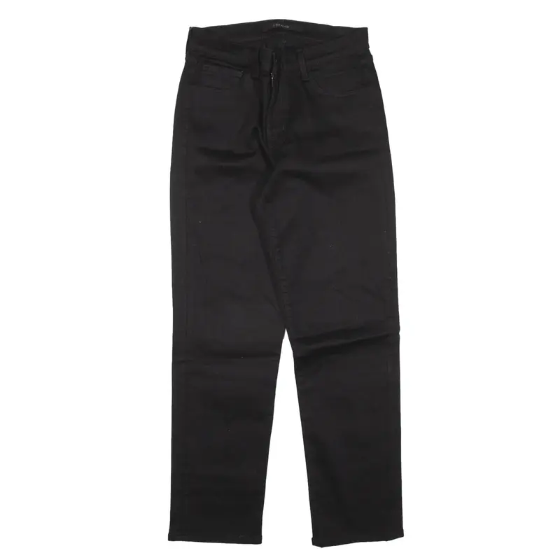 JBRAND Adele Jeans Black Denim Regular Tapered Womens W28 L27