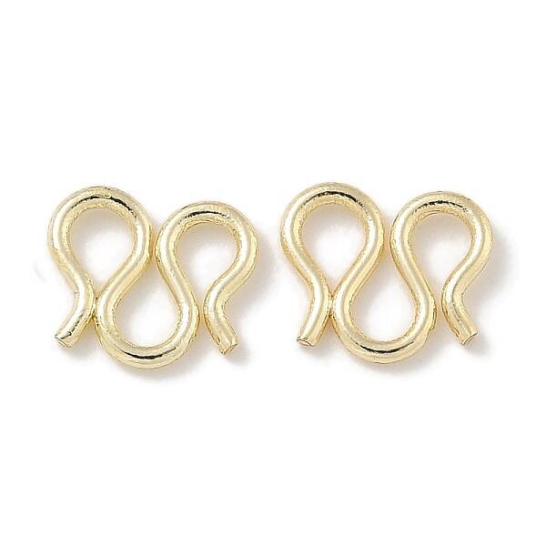 Brass S-Hook Clasps