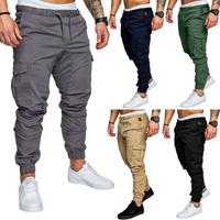 Coyote Men's 6-Color Casual Pants Multi-Pocket Cargo Long Pants Men's Woven Fabric Jogger Pants Slim Fit Stretch Casual Chino...