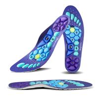 Acupressure Insoles for Men and Women,lOrthotic Shoe Insoles for Flat Feet & Plantar Fasciitis Relief, Arch Support Inserts w...