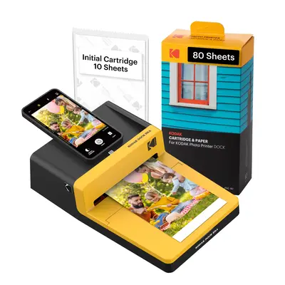 KODAK Dock ERA Plus 4PASS Instant Photo Printer (4x6 inches)