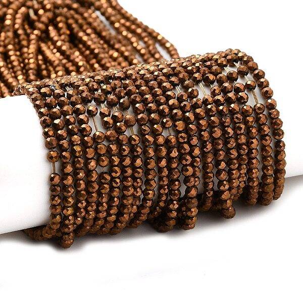 Electroplate Glass Beads Strands