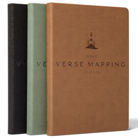 Bible Verse Mapping Journal - Vegan Leather - Highly Durable - For Men or Women - 7\