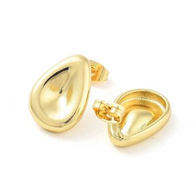 Rack Plating Brass Stud Earring