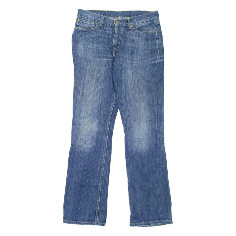 LEVI'S Altered Womens Jeans Blue Regular Bootcut Stone Wash W31 L32