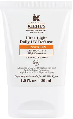 Kiehl's Ultra Light Daily UV Defence SPF 50 - Light protective skin cream - 30 ml