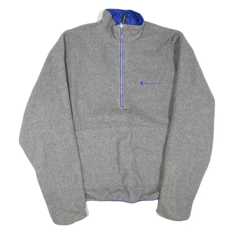 CHAMPION Mens Pullover Jacket Grey XL
