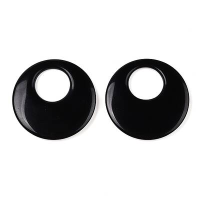 Natural\n Obsidian Pendants
