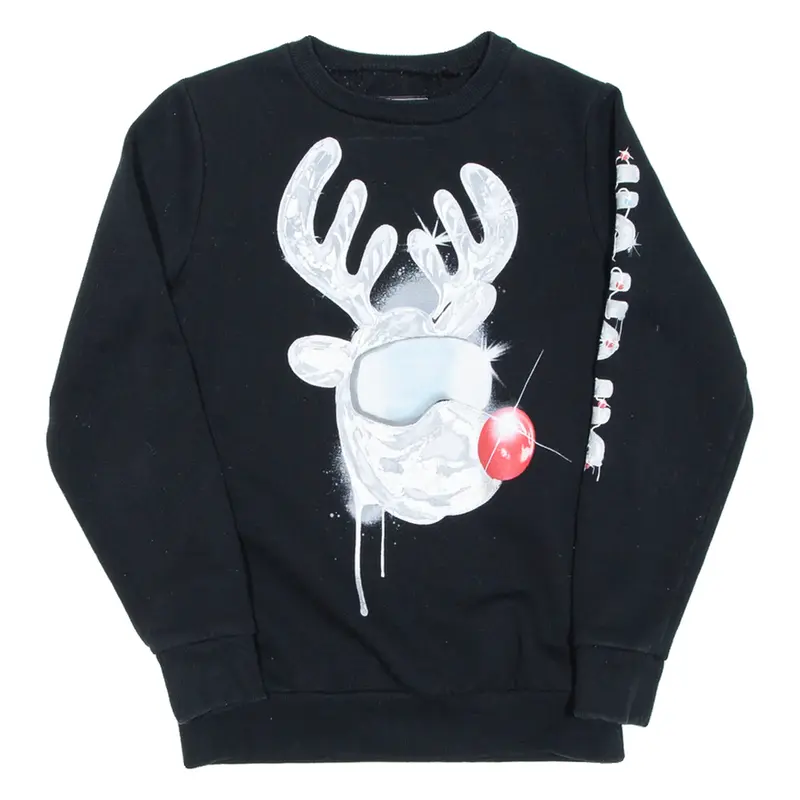 NEXT Boys Sweatshirt Black 11Y